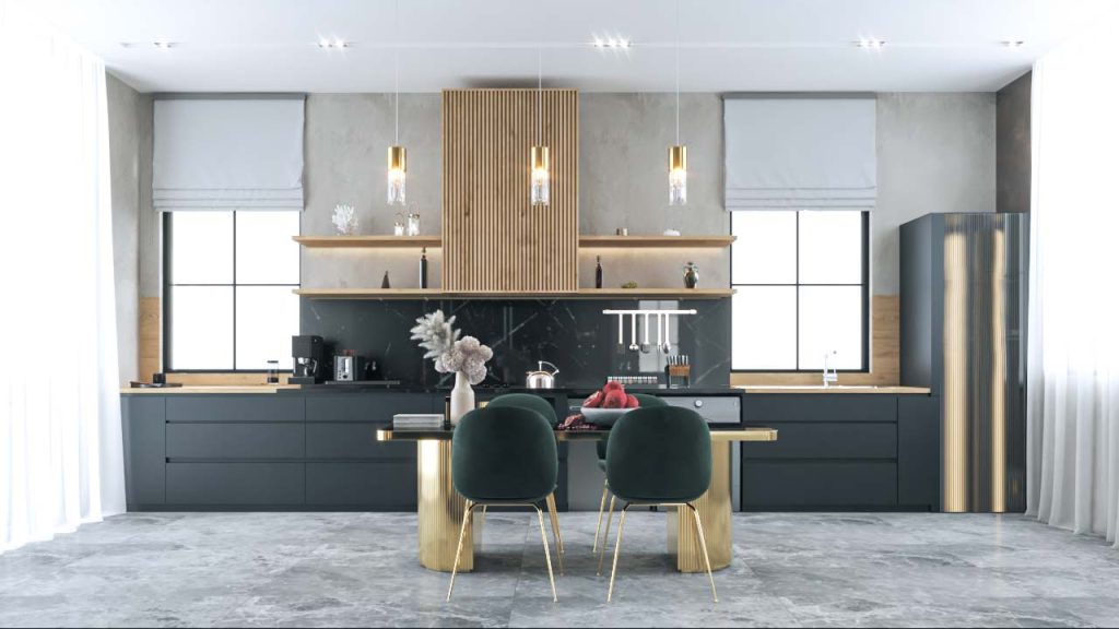 طراحی داخلی آشپزخانه